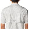 Columbia Men’s Super Tamiami Long Sleeve Shirt(Cool Grey Mighty Marlins Print)
