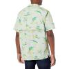 Columbia Men’s Super Tamiami Long Sleeve Shirt(Cool Grey Reel Dreamz Print)