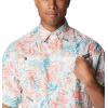 Columbia Men’s Super Tamiami Long Sleeve Shirt(Corange Tropiclure)