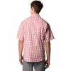 Columbia Men’s Super Tamiami Long Sleeve Shirt(Dusty Crimson Gradient Check)