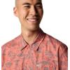 Columbia Men’s Super Tamiami Long Sleeve Shirt(Faded Peach Marlin Chase)