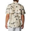 Columbia Men’s Super Tamiami Long Sleeve Shirt(Fossil Freshwater Dryfly Print)