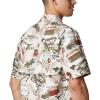 Columbia Men’s Super Tamiami Long Sleeve Shirt(Fossil Offshore Archive Print)