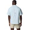 Columbia Men’s Super Tamiami Long Sleeve Shirt(Glaze Green Multi Gingham)