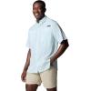 Columbia Men’s Super Tamiami Long Sleeve Shirt(Glaze Green Multi Gingham)