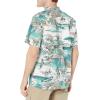 Columbia Men’s Super Tamiami Long Sleeve Shirt(Gulf Stream Marina Vacation Print)