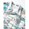 Columbia Men’s Super Tamiami Long Sleeve Shirt(Gulf Stream Marina Vacation Print)