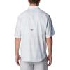 Columbia Men’s Super Tamiami Long Sleeve Shirt(Gulf Stream/All Over Gingham)