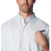 Columbia Men’s Super Tamiami Long Sleeve Shirt(Gulf Stream/All Over Gingham)