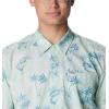 Columbia Men’s Super Tamiami Long Sleeve Shirt(Icy Morn/Scribbled)