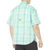 Columbia Men’s Super Tamiami Long Sleeve Shirt(Key West Blur Check)