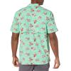 Columbia Men’s Super Tamiami Long Sleeve Shirt(Light Jade Lite Me Up Print)