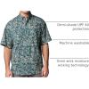 Columbia Men’s Super Tamiami Long Sleeve Shirt(Midnight Teal Tunado)