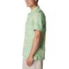 Columbia Men’s Super Tamiami Long Sleeve Shirt(New Mint/Fullcast)