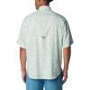 Columbia Men’s Super Tamiami Long Sleeve Shirt(New Mint/Tunado Tonal)