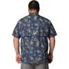 Columbia Men’s Super Tamiami Long Sleeve Shirt(Nocturnal Majestic Catch)