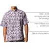 Columbia Men’s Super Tamiami Long Sleeve Shirt(Nocturnal Marlin Palms)