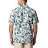 Columbia Men’s Super Tamiami Long Sleeve Shirt(Pond Polynesian Print)