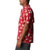Columbia Men’s Super Tamiami Long Sleeve Shirt(Red Spark Lite Me Up Print)