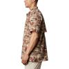 Columbia Men’s Super Tamiami Long Sleeve Shirt(Red Spark Polynesian Print)