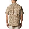 Columbia Men’s Super Tamiami Long Sleeve Shirt(Sage Freshwater Roots Print)