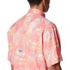 Columbia Men’s Super Tamiami Long Sleeve Shirt(Salmon Tunatropic Print)