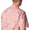Columbia Men’s Super Tamiami Long Sleeve Shirt(Sandalwood Pink/Kahawai)