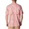 Columbia Men’s Super Tamiami Long Sleeve Shirt(Sandalwood Pink/Kahawai)
