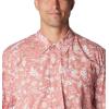 Columbia Men’s Super Tamiami Long Sleeve Shirt(Sandalwood Pink/Kahawai)