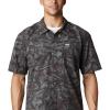 Columbia Men’s Super Tamiami Long Sleeve Shirt(Shark Freshwater Roots Print)