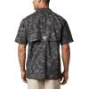 Columbia Men’s Super Tamiami Long Sleeve Shirt(Shark Freshwater Roots Print)