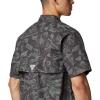 Columbia Men’s Super Tamiami Long Sleeve Shirt(Shark Freshwater Roots Print)