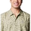 Columbia Men’s Super Tamiami Long Sleeve Shirt(Smokey Sage Cast N Blast)