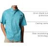 Columbia Men’s Super Tamiami Long Sleeve Shirt(Spray Gradient Check)