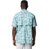 Columbia Men’s Super Tamiami Long Sleeve Shirt(Spray Marlin Chase)
