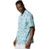 Columbia Men’s Super Tamiami Long Sleeve Shirt(Spray Marlin Chase)