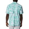 Columbia Men’s Super Tamiami Long Sleeve Shirt(Spring Blue Seaday)