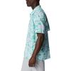 Columbia Men’s Super Tamiami Long Sleeve Shirt(Spring Blue Seaday)