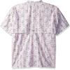 Columbia Men’s Super Tamiami Long Sleeve Shirt(Vivid Blue Print 1)