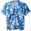 Columbia Men’s Super Tamiami Long Sleeve Shirt(Vivid Blue Print 2)