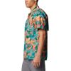 Columbia Men’s Super Tamiami Long Sleeve Shirt(Waterfall Paddledia)