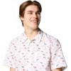 Columbia Men’s Super Tamiami Long Sleeve Shirt(White Fly Pride)