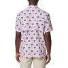 Columbia Men’s Super Tamiami Long Sleeve Shirt(White/Pfg Banner)