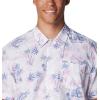 Columbia Men’s Super Tamiami Long Sleeve Shirt(White/Scribbled)