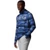Columbia Mens Super Terminal Tackle Vent Hoodie(Collegiate Navy Obsidian)