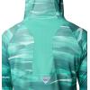 Columbia Mens Super Terminal Tackle Vent Hoodie(Glaze Green Obsidian)