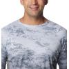 Columbia Mens Super Terminal Tackle Vent Long Sleeve(Black Pfg Camo Gradient)