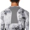 Columbia Mens Super Terminal Tackle Vent Long Sleeve(Cool Grey Deepwaters Camo)