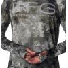 Columbia Mens Super Terminal Tackle Vent Long Sleeve(Cypress Deepwaters Camo)