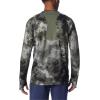 Columbia Mens Super Terminal Tackle Vent Long Sleeve(Cypress Deepwaters Camo)